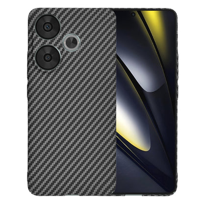 Maska za Xiaomi Poco F6, Techsuit, Carbonite FiberShell, Crna