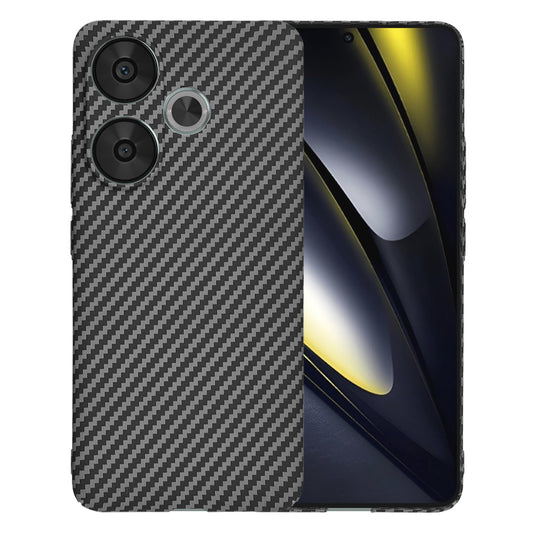Maska za Xiaomi Poco F6, Techsuit, Carbonite FiberShell, Crna
