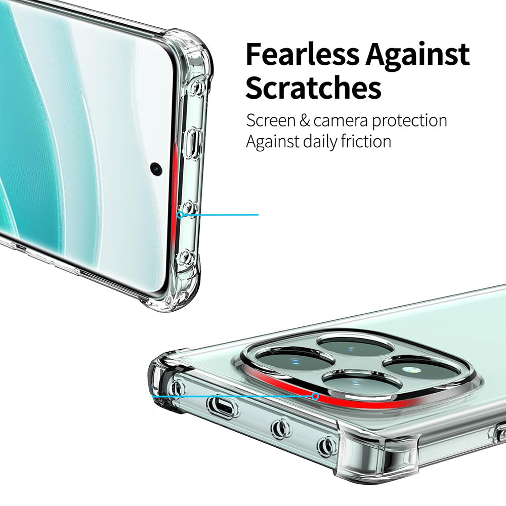 Maska za Xiaomi Poco F7 Pro, Techsuit, Shockproof Clear, Prozirna