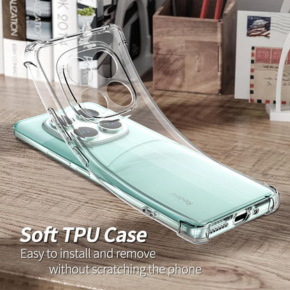 Maska za Xiaomi Poco F7 Pro, Techsuit, Shockproof Clear, Prozirna