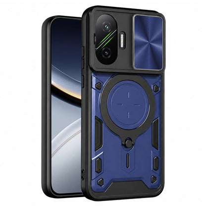 Maska za Xiaomi Poco F7, Techsuit, CamGuard Pro, Plava