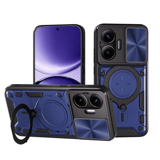 Maska za Xiaomi Poco F7, Techsuit, CamGuard Pro, Plava