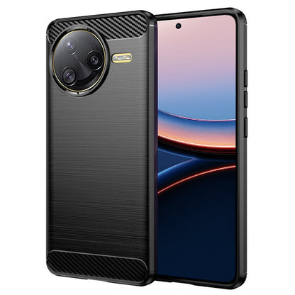 Maska za Xiaomi Poco F7 Ultra, Techsuit, Karbon, Crna