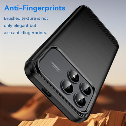 Futrola za Xiaomi Poco F8 Pro, Techsuit, Karbon, Crna