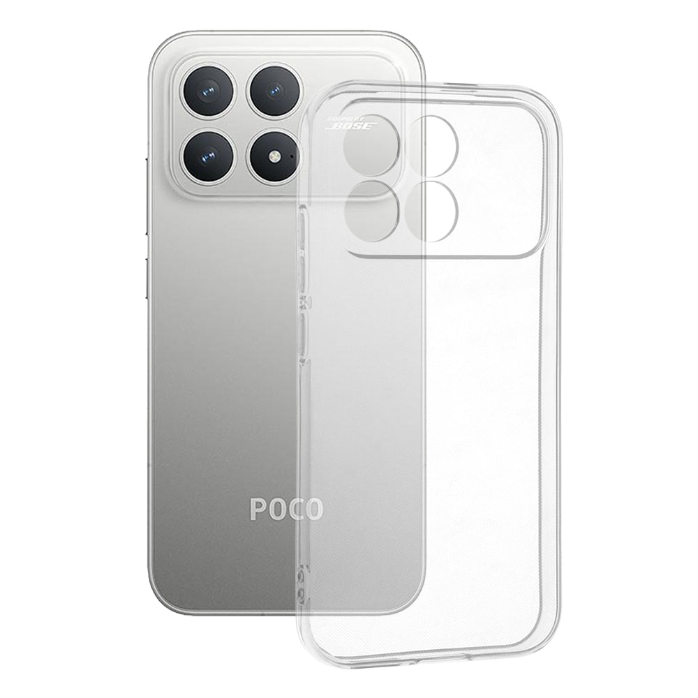 Futrola za Xiaomi Poco F8 Pro, Techsuit, Clear, Prozirna