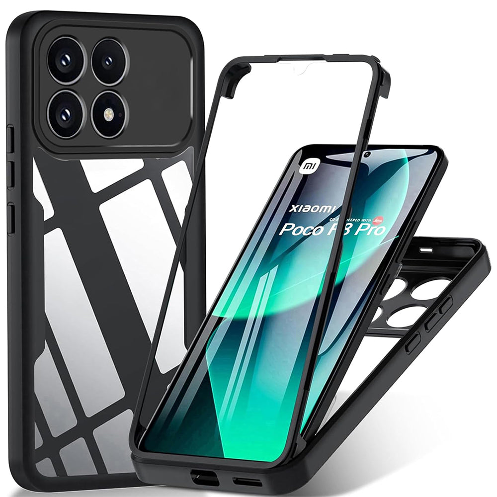 Futrola za Xiaomi Poco F8 Pro, Techsuit, ColorVerse 360, Crna