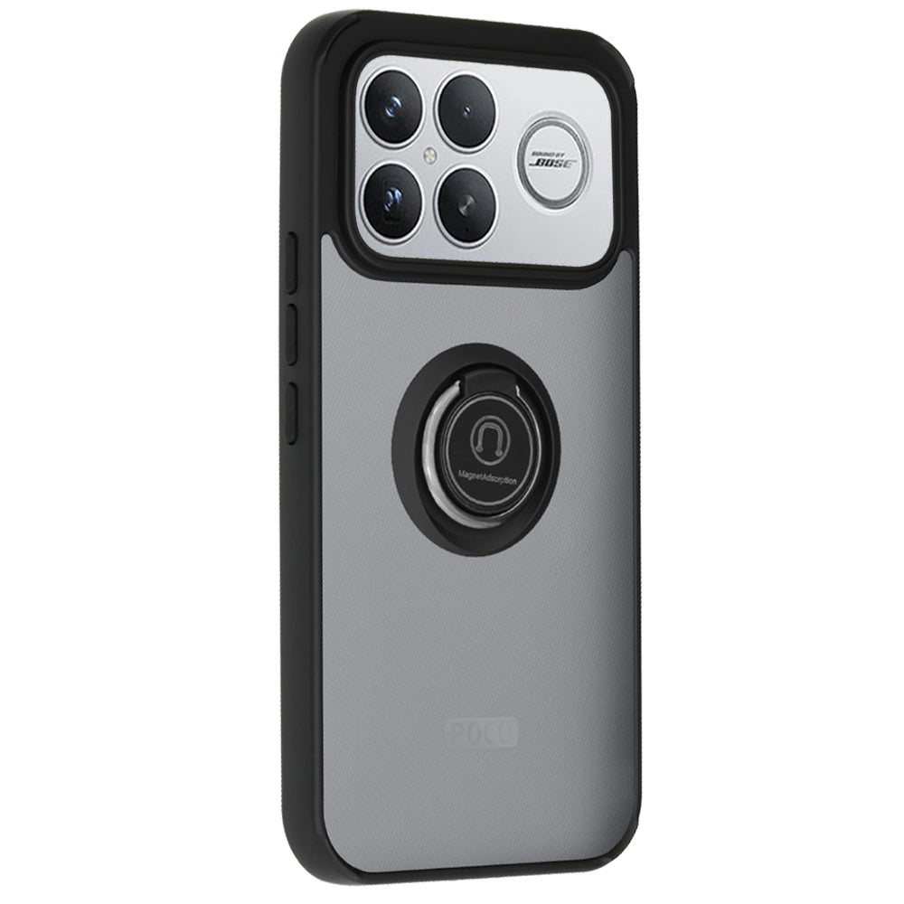 Futrola za Xiaomi Poco F8 Ultra, Techsuit, Glinth, Crna