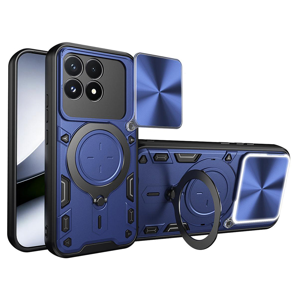 Maska za Xiaomi Poco F9 Pro, Techsuit, CamGuard Pro, Plava