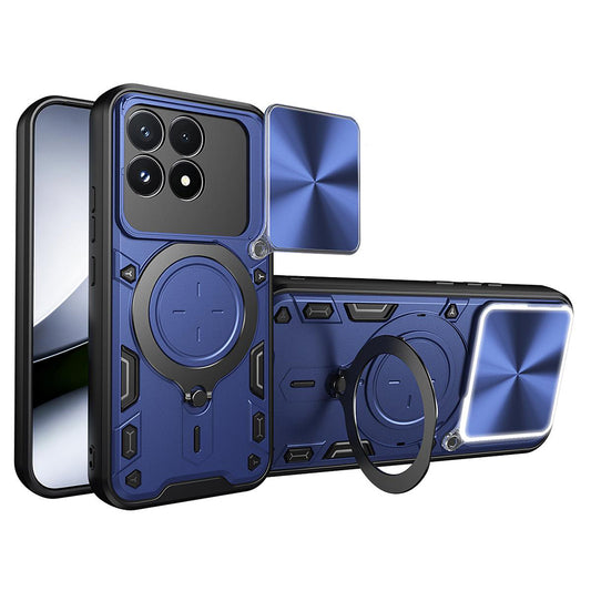 Maska za Xiaomi Poco F9 Pro, Techsuit, CamGuard Pro, Plava