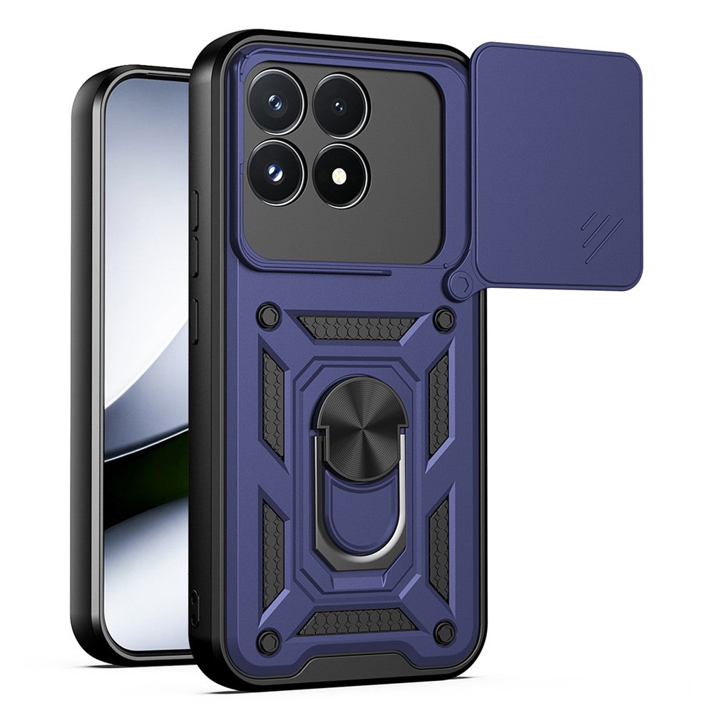 Maska za Xiaomi Poco F9 Pro, Techsuit, CamShield, Plava