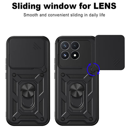 Maska za Xiaomi Poco F9 Pro, Techsuit, CamShield, Plava