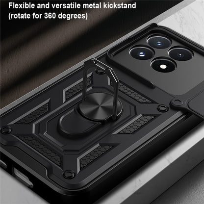 Maska za Xiaomi Poco F9 Pro, Techsuit, CamShield, Plava