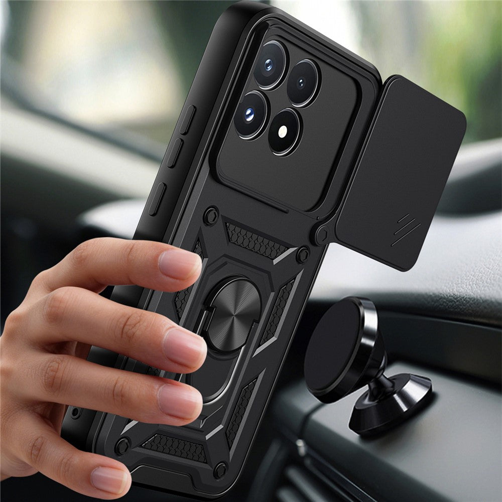 Maska za Xiaomi Poco F9 Pro, Techsuit, CamShield, Plava