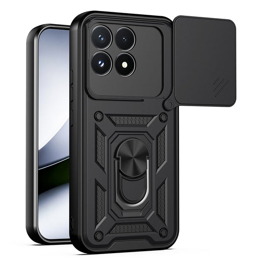 Maska za Xiaomi Poco F9 Pro, Techsuit, CamShield, Crna