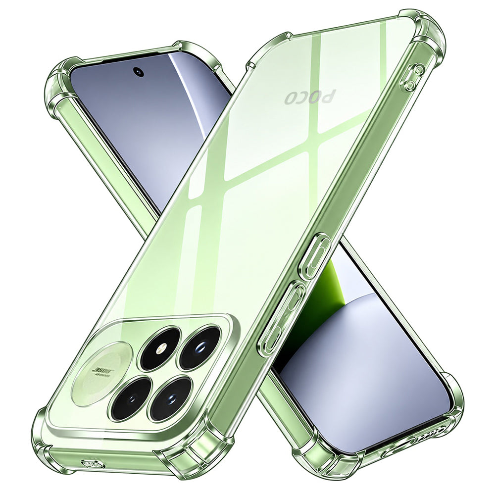 Maska za Xiaomi Poco F9 Pro, Techsuit, Shockproof Clear, Prozirna