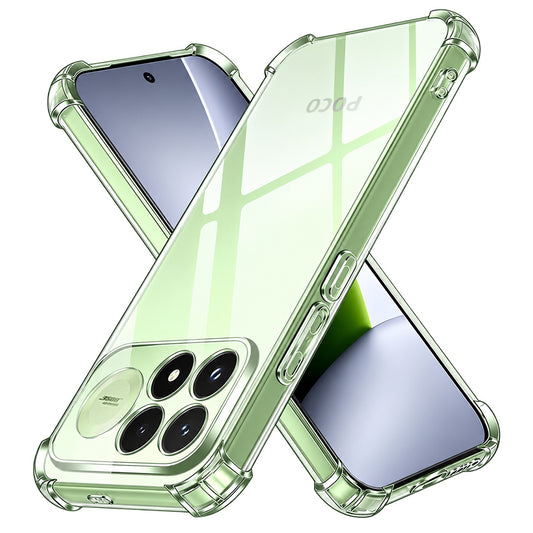 Maska za Xiaomi Poco F9 Pro, Techsuit, Shockproof Clear, Prozirna