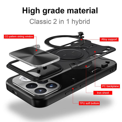 Maska za Xiaomi Poco F9 Ultra, Techsuit, CamGuard Pro, crna