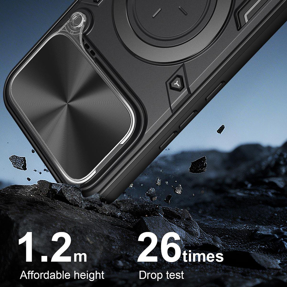 Maska za Xiaomi Poco F9 Ultra, Techsuit, CamGuard Pro, crna