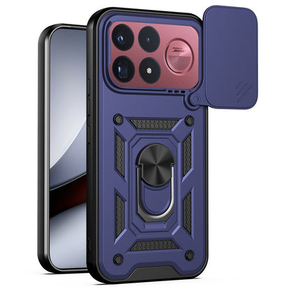 Maska za Xiaomi Poco F9 Ultra, Techsuit, CamShield, plava