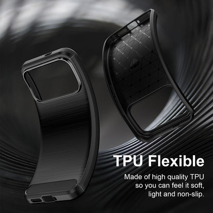 Maska za Xiaomi Poco F9 Ultra, Techsuit, Carbon, crna
