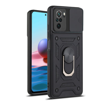 Maska za Xiaomi Poco M5s / Redmi Note 10S / Note 10, Techsuit, CamShield, Crna