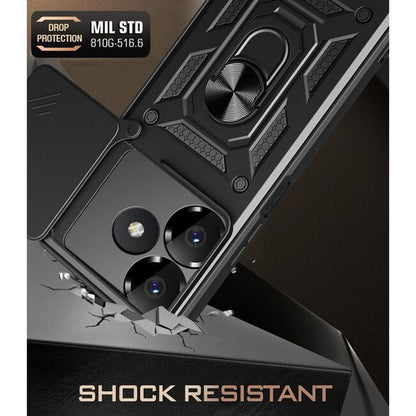 Maska za Xiaomi Poco M6 4G / Redmi 13, Techsuit, CamShield, Crna