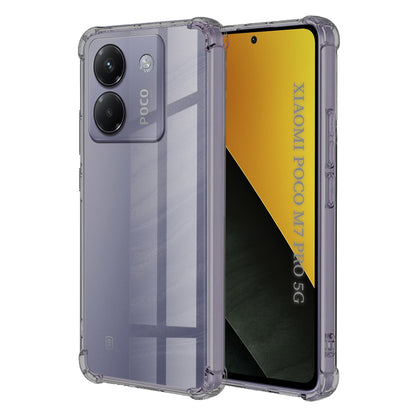 Maska za Xiaomi Poco M7 Pro 5G, Techsuit, Shockproof Clear, Dimna