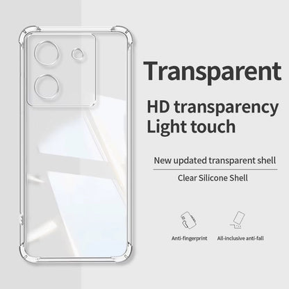 Maska za Xiaomi Poco M7 Pro 5G, Techsuit, Otporna na udarce, Prozirna