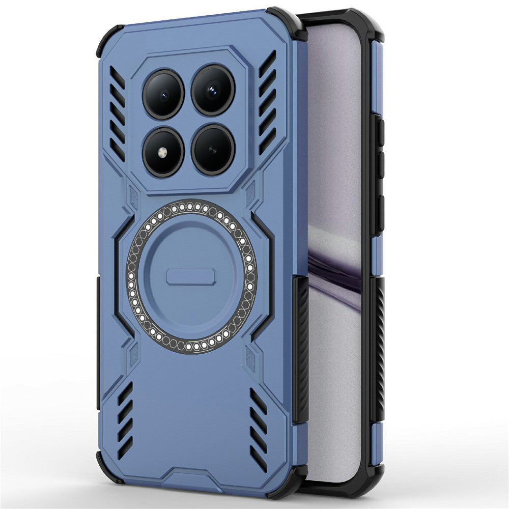 MagSafe futrola za Xiaomi Poco M8 Pro / Redmi Note 15 Pro+ 5G, Techsuit, ArmorMag, Plava