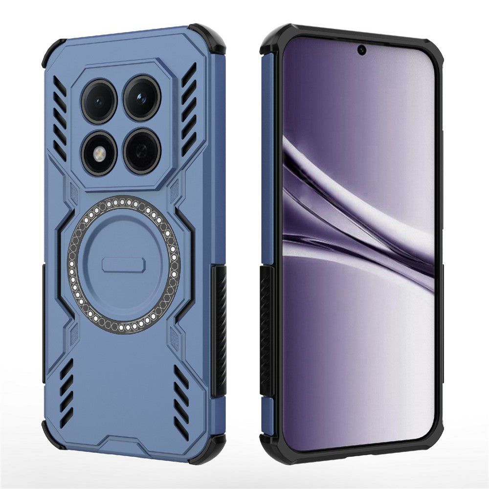 MagSafe futrola za Xiaomi Poco M8 Pro / Redmi Note 15 Pro+ 5G, Techsuit, ArmorMag, Plava