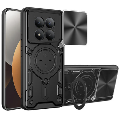 Futrola za Xiaomi Poco M8 Pro / Redmi Note 15 Pro+ 5G, Techsuit, CamGuard Pro, Crna