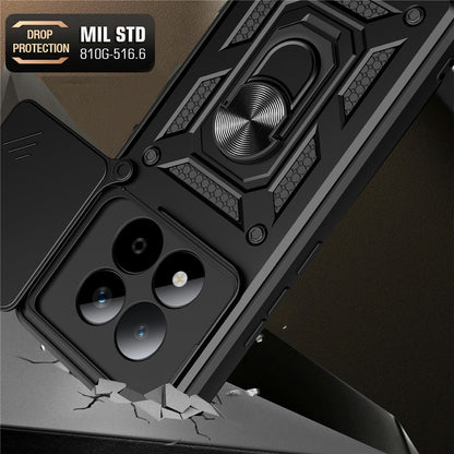 Futrola za Xiaomi Poco M8 Pro / Redmi Note 15 Pro+ 5G, Techsuit, CamShield, Crna