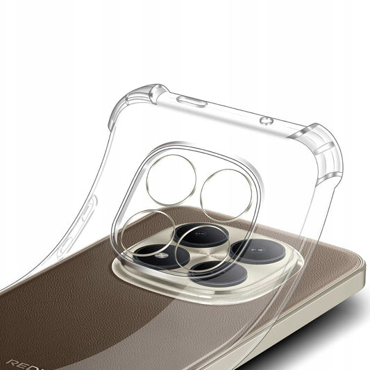 Futrola za Xiaomi Poco M8 Pro / Redmi Note 15 Pro+ 5G, Techsuit, Shockproof Clear, Prozirna