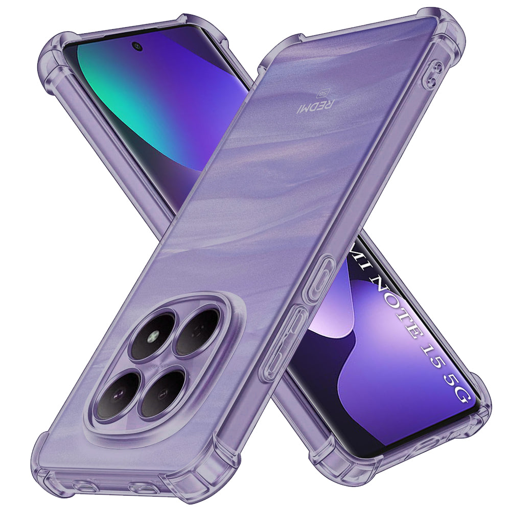Futrola za Xiaomi Poco M8 / Redmi Note 15 5G / Note 15 4G, Techsuit, Shockproof Clear, Dimnjak
