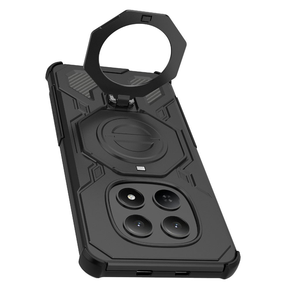 Futrola za Xiaomi Poco M8 / Redmi Note 15 5G, Techsuit, Carbon Shield Pro, Crna