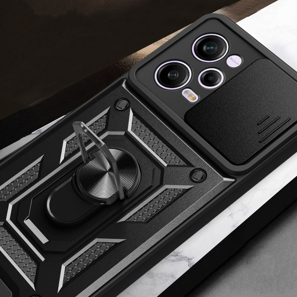 Maska za Xiaomi Poco X5 Pro / Redmi Note 12 Pro 5G, Techsuit, CamShield, Crna