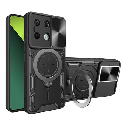 Maska za Xiaomi Poco X6 / Note 13 Pro 5G, Techsuit, CamGuard Pro, Crna