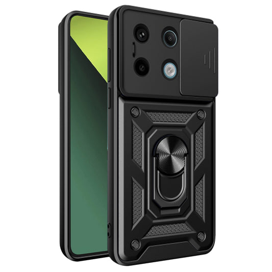 Maska za Xiaomi Poco X6 / Note 13 Pro 5G, Techsuit, CamShield, Crna