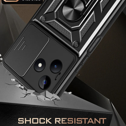 Maska za Xiaomi Poco X6 / Note 13 Pro 5G, Techsuit, CamShield, Crna
