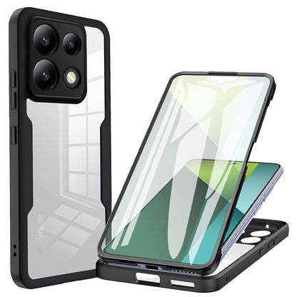 Maska za Xiaomi Poco X6 / Note 13 Pro 5G, Techsuit, ColorVerse 360, Crna