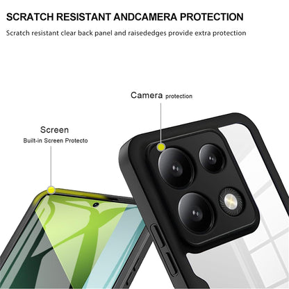 Maska za Xiaomi Poco X6 / Note 13 Pro 5G, Techsuit, ColorVerse 360, Crna