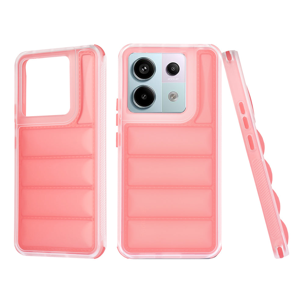Maska za Xiaomi Poco X6 / Note 13 Pro 5G, Techsuit, Wave Shield, Crvena