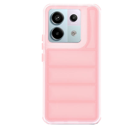 Maska za Xiaomi Poco X6 / Note 13 Pro 5G, Techsuit, Wave Shield, Roza