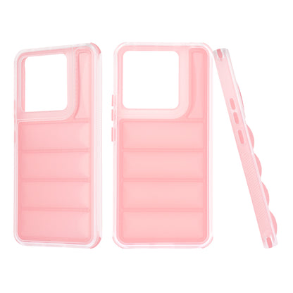 Maska za Xiaomi Poco X6 / Note 13 Pro 5G, Techsuit, Wave Shield, Roza