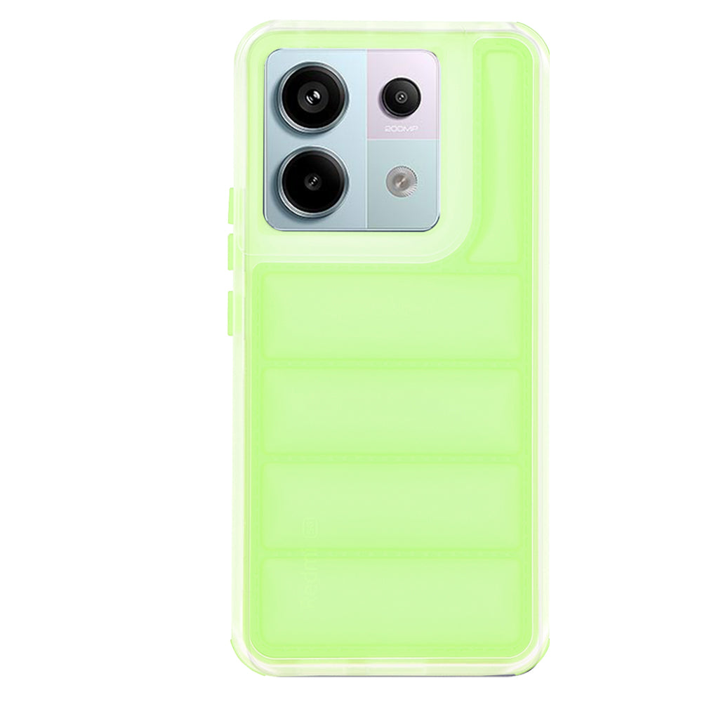 Maska za Xiaomi Poco X6 / Note 13 Pro 5G, Techsuit, Wave Shield, Zelena