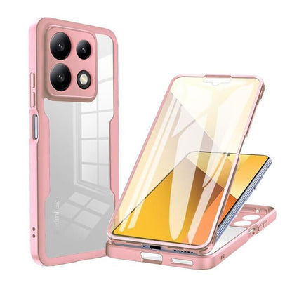 Maska za Xiaomi Poco X6 Pro, Techsuit, ColorVerse 360, Roza