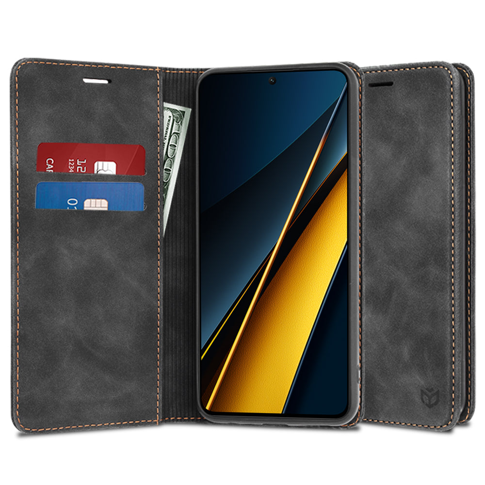 Futrola za Xiaomi Poco X6 Pro, Techsuit, Confy, Crna