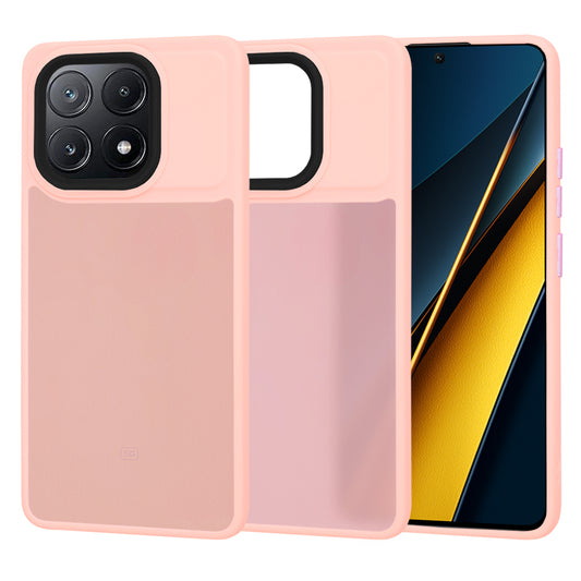 Maska za Xiaomi Poco X6 Pro, Techsuit, HaloFrost, Roza