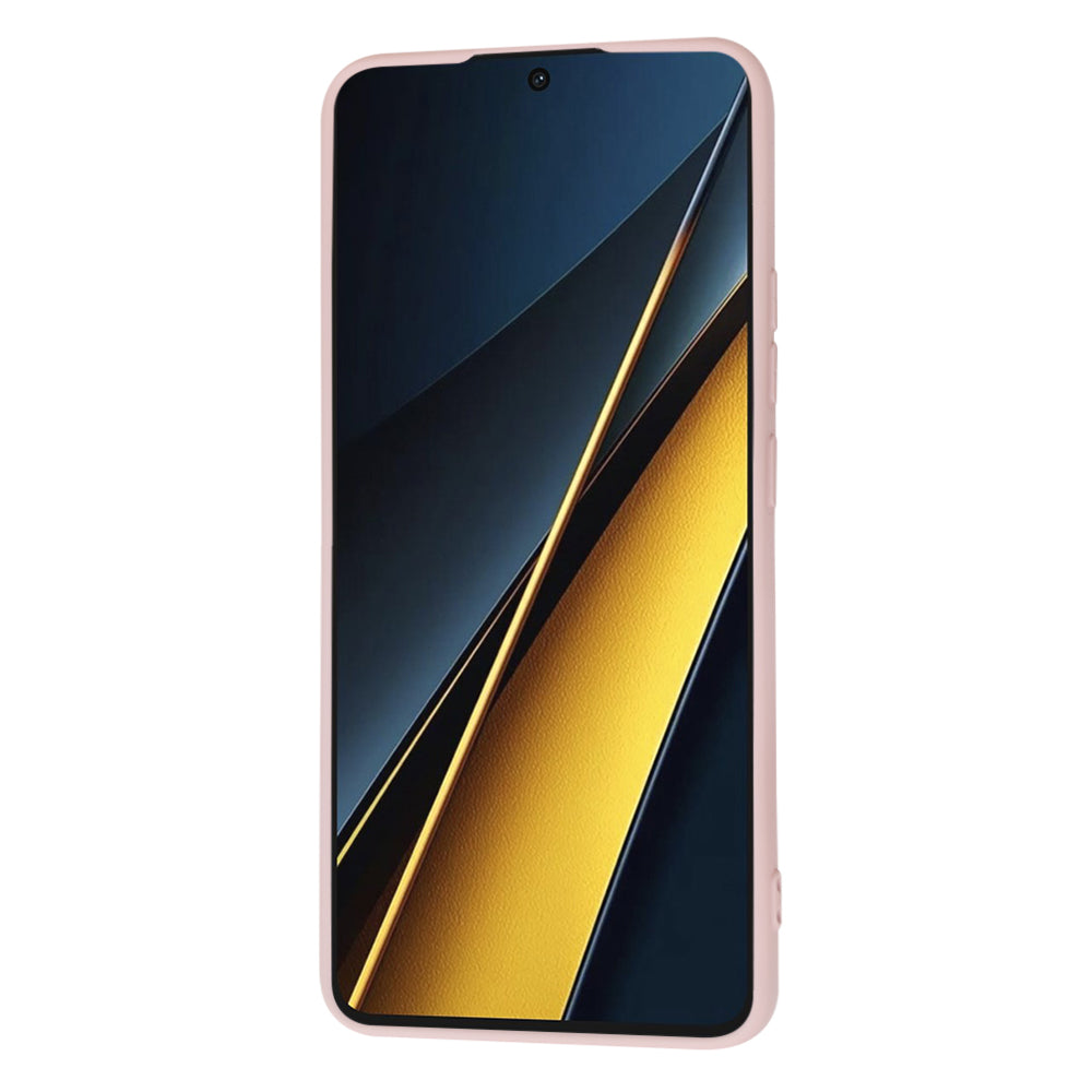 Maska za Xiaomi Poco X6 Pro, Techsuit, SoftFlex, Roza