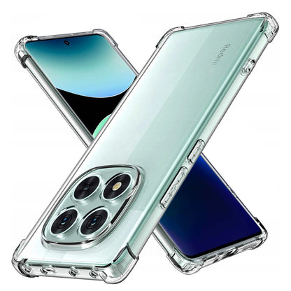Maska za Xiaomi Poco X7 / Note 14 Pro 5G, Techsuit, Shockproof Clear, Prozirna